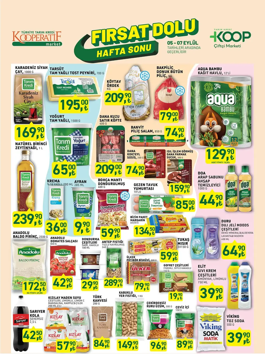 Koop 5 Eylül 2025 kataloğu - Sayfa 1