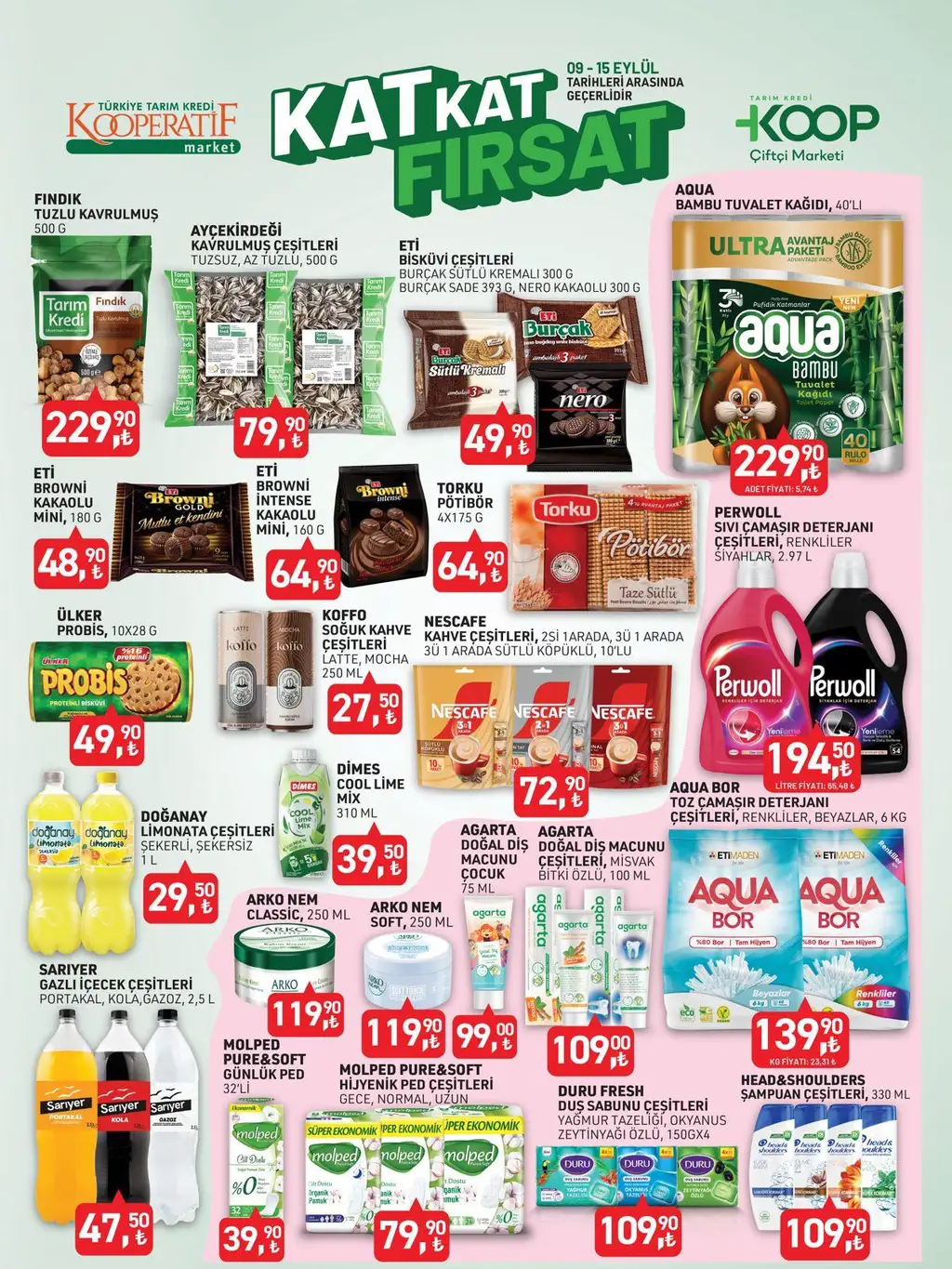 Koop 9 Eylül 2025 kataloğu - Sayfa 1