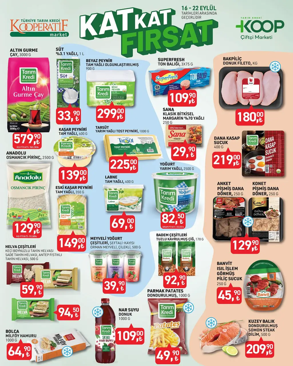 Koop 16 Eylül 2025 kataloğu - Sayfa 1