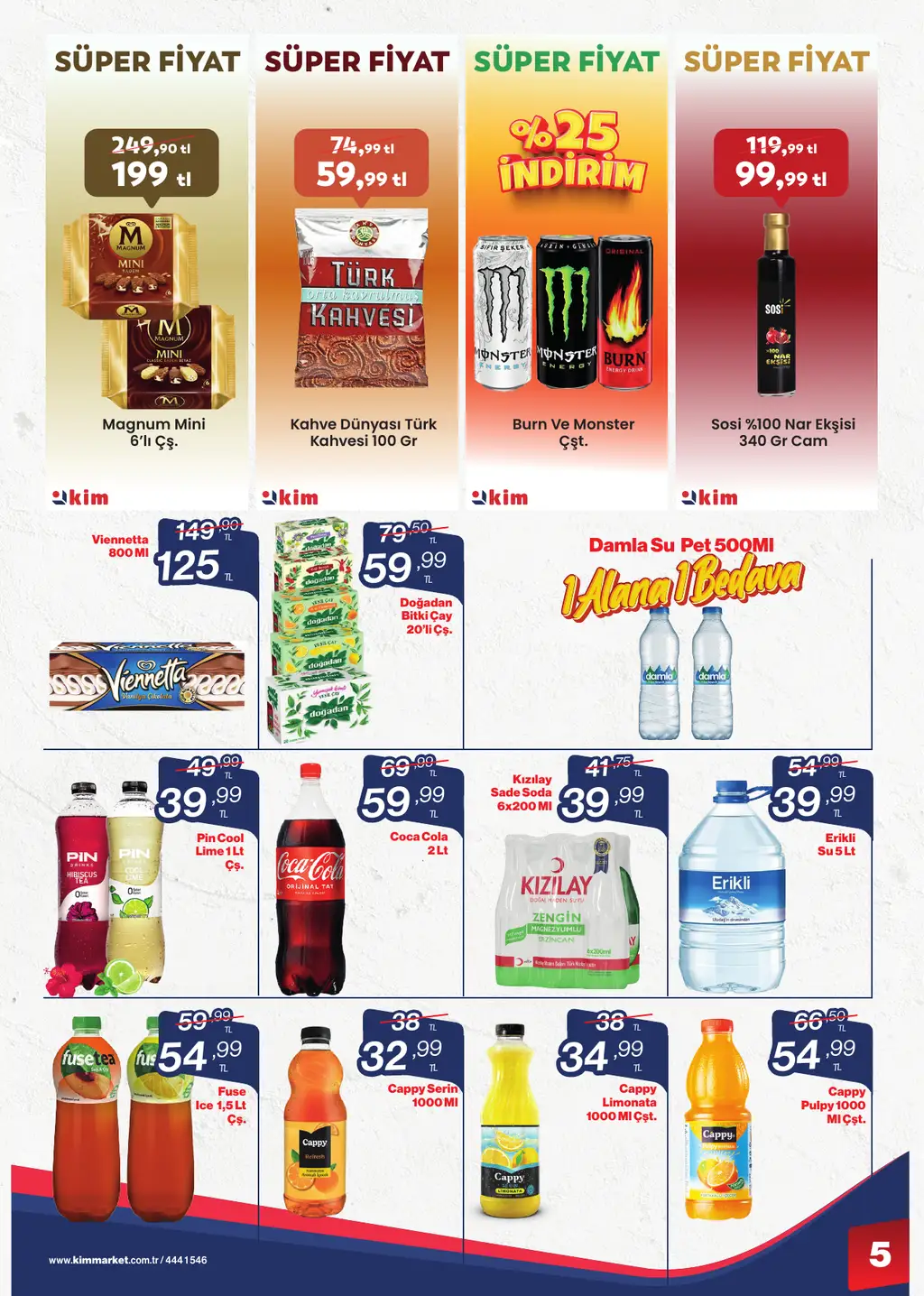 Kim Market 15 Ağustos 2025 Ege kataloğu - Sayfa 1
