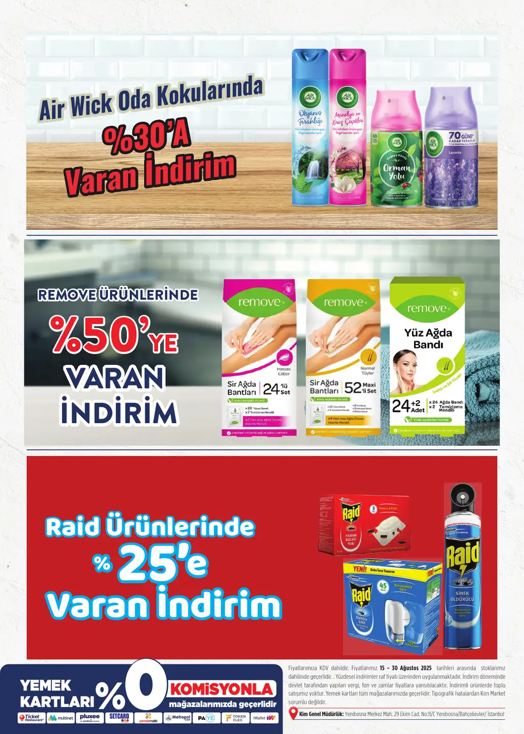 Kim Market 15 Ağustos 2025 Ege kataloğu - Sayfa 1