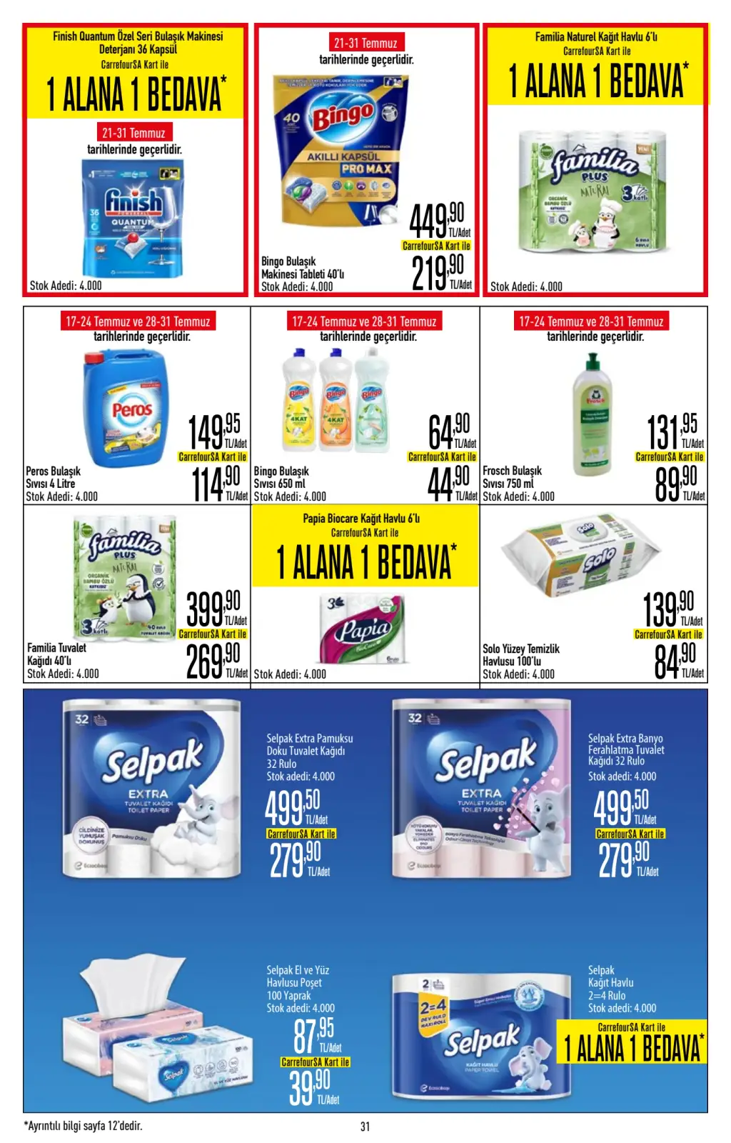 CarrefourSA 17 Temmuz 2025 Kataloğu - Sayfa 1