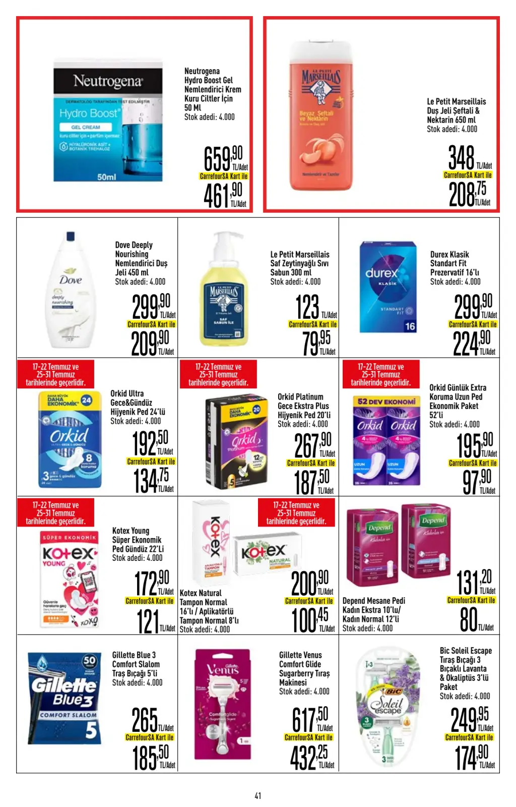 CarrefourSA 17 Temmuz 2025 Kataloğu - Sayfa 5