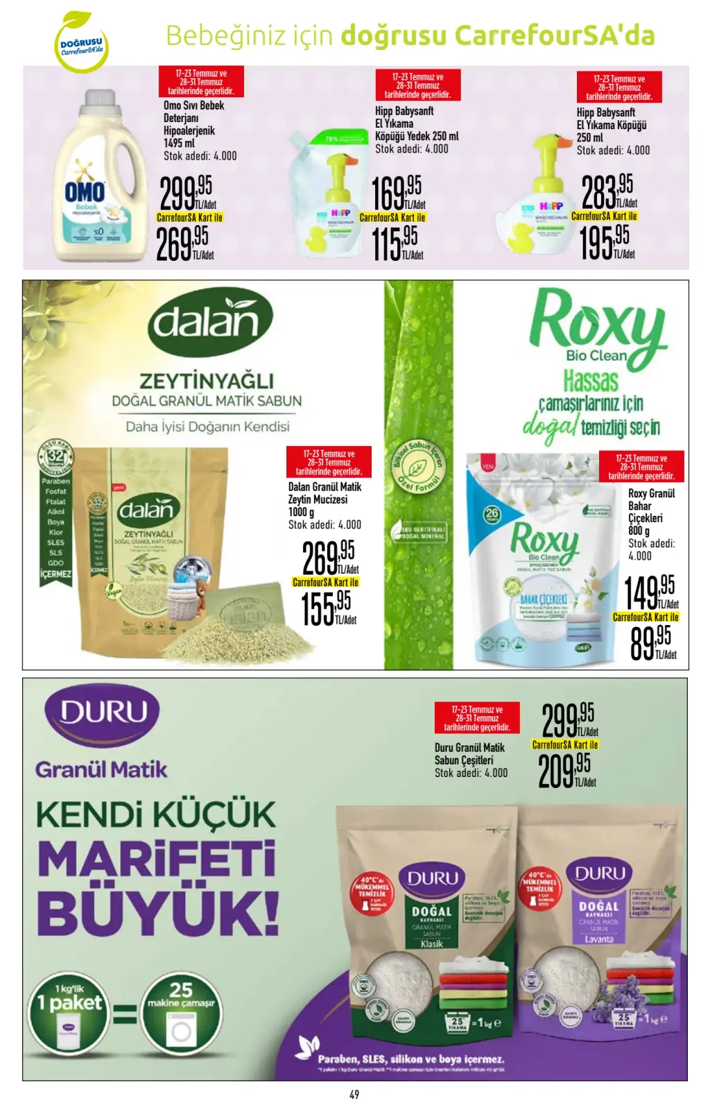 CarrefourSA 17 Temmuz 2025 Kataloğu - Sayfa 1