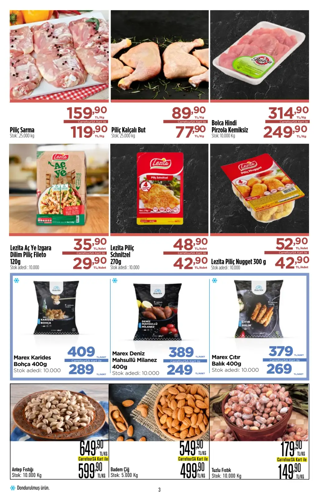CarrefourSA Broşürü 1 Ağustos 2025 – Süpermarket Seçenekleri - Sayfa 3