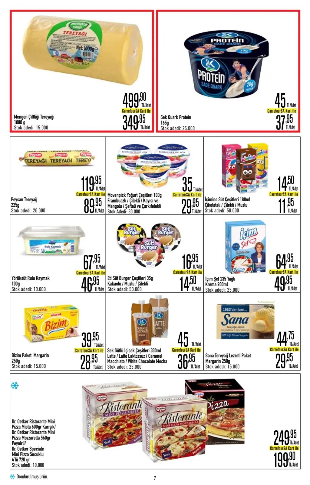 CarrefourSA Broşürü 1 Ağustos 2025 – Süpermarket Seçenekleri - Sayfa 1