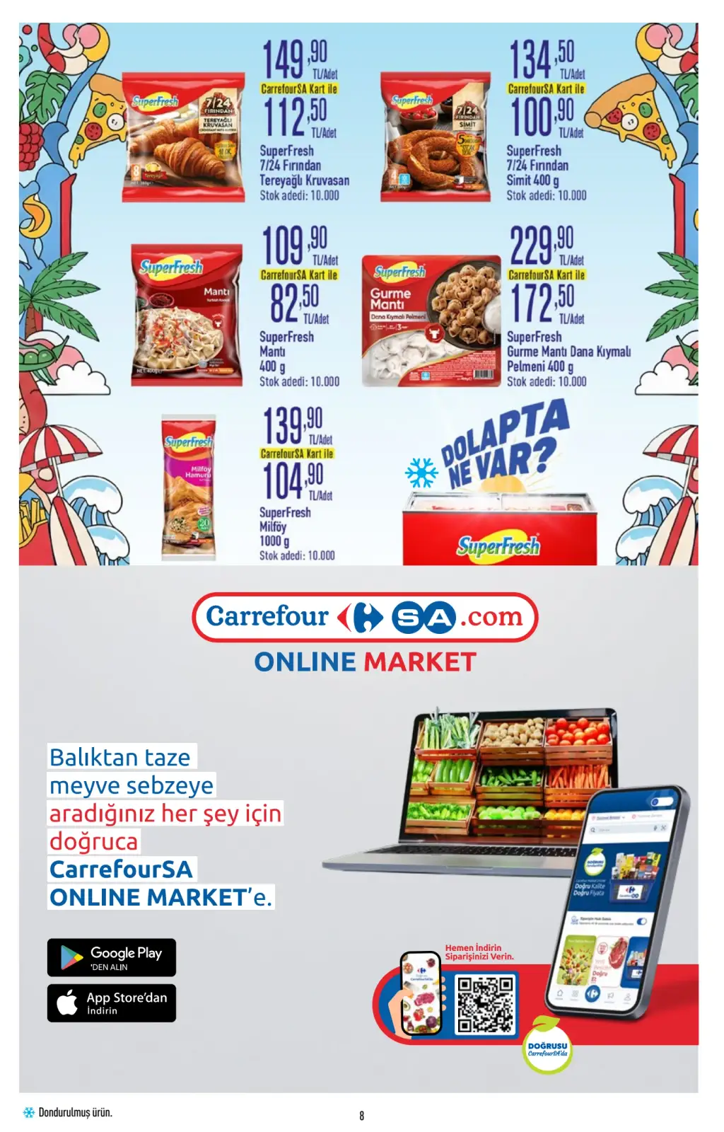 CarrefourSA Broşürü 1 Ağustos 2025 – Süpermarket Seçenekleri - Sayfa 2