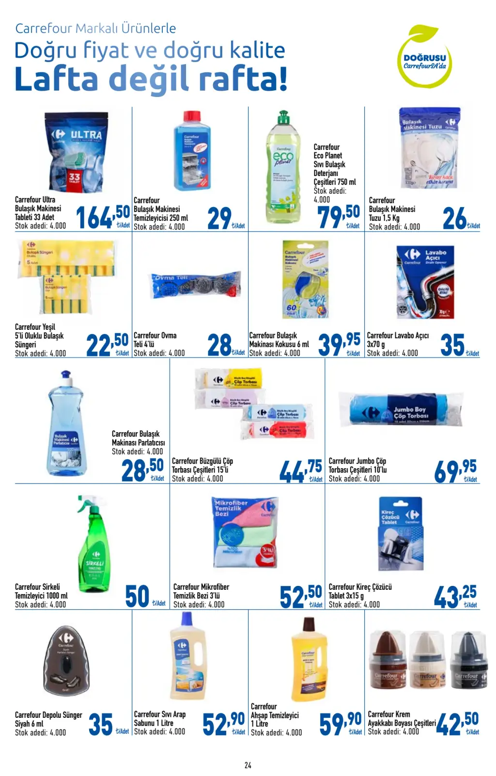 CarrefourSA Broşürü 1 Ağustos 2025 – Süpermarket Seçenekleri - Sayfa 6