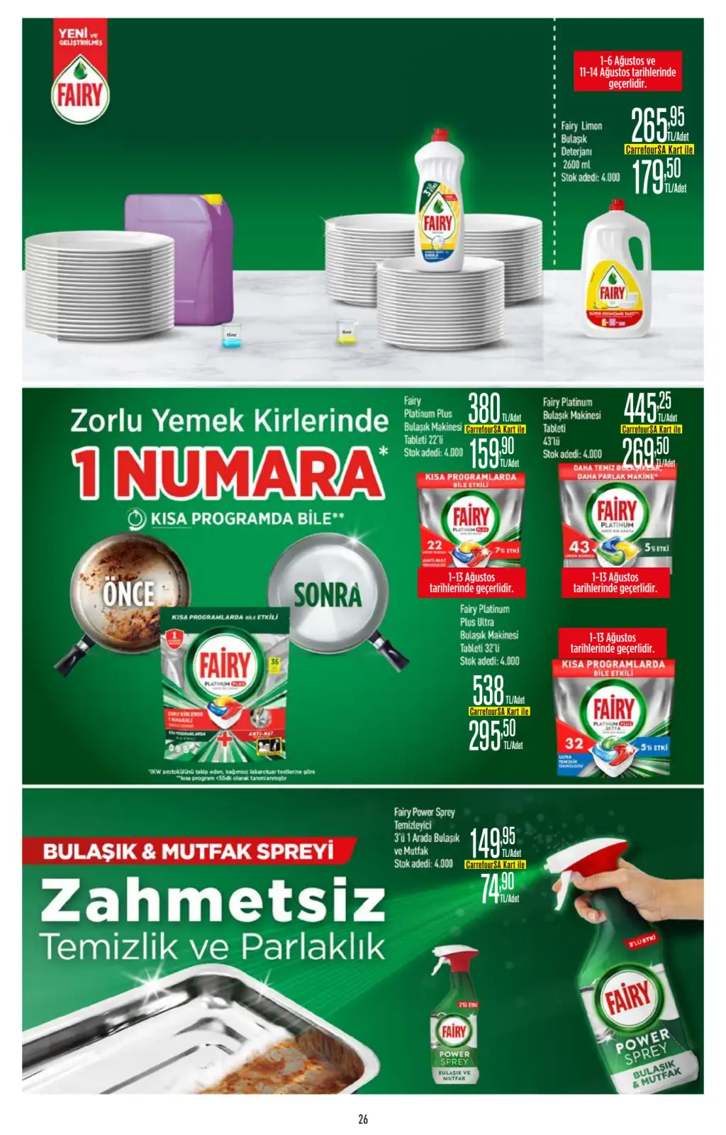 CarrefourSA Broşürü 1 Ağustos 2025 – Süpermarket Seçenekleri - Sayfa 2
