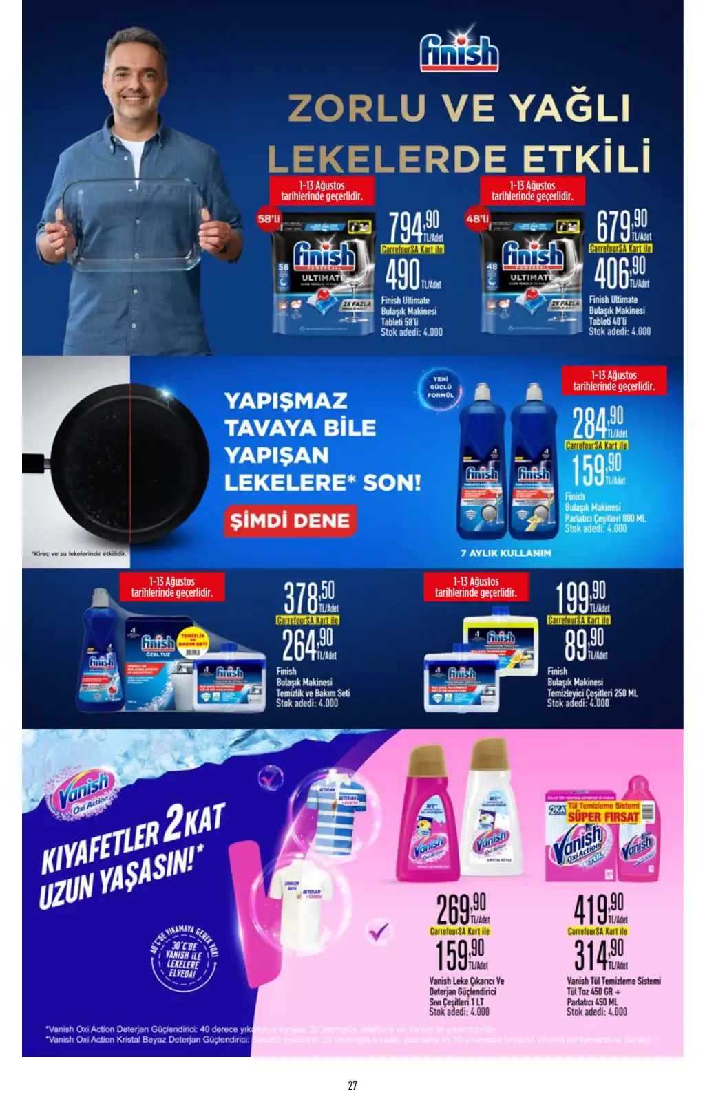 CarrefourSA Broşürü 1 Ağustos 2025 – Süpermarket Seçenekleri - Sayfa 3