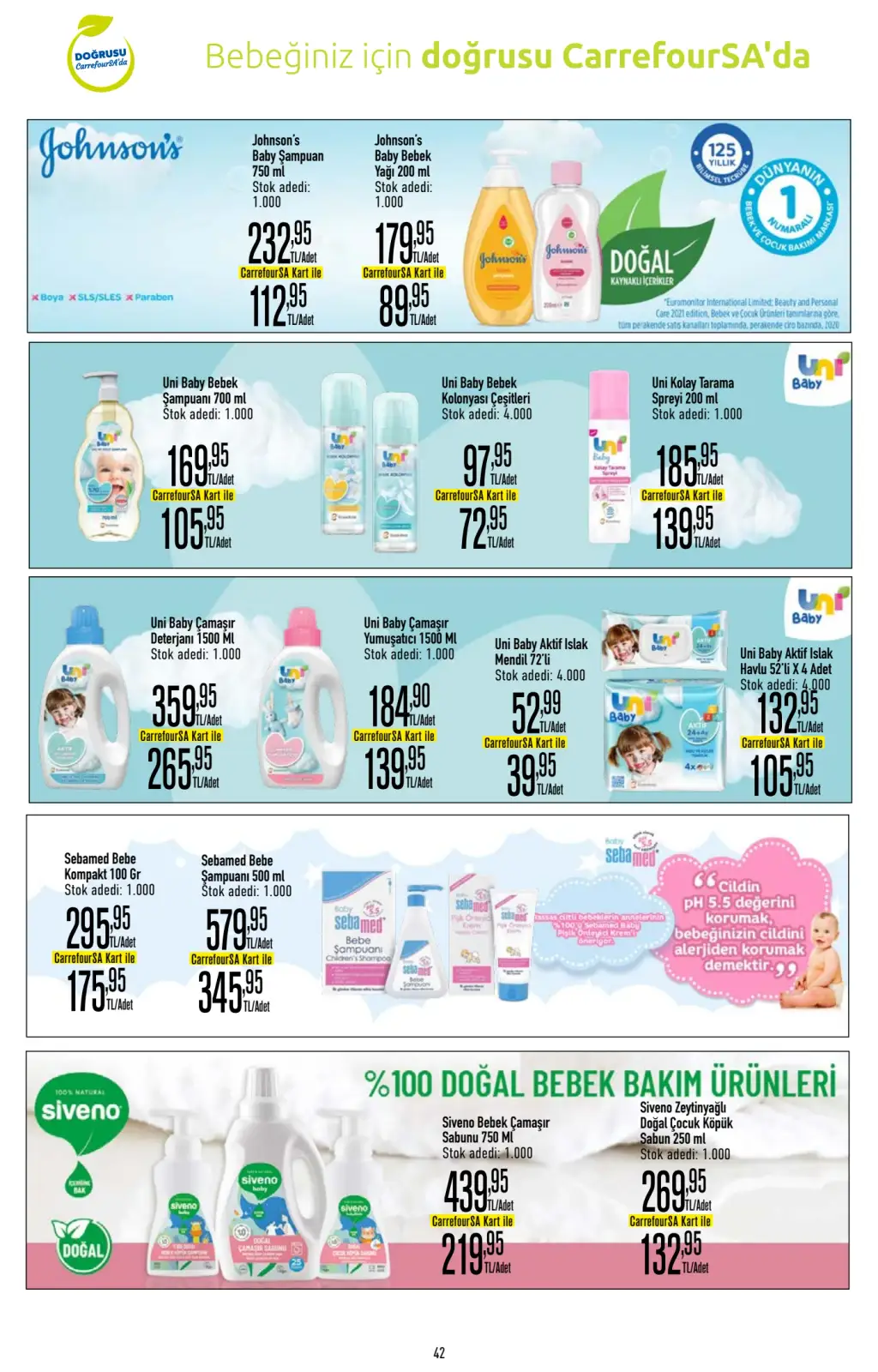 CarrefourSA Broşürü 1 Ağustos 2025 – Süpermarket Seçenekleri - Sayfa 6
