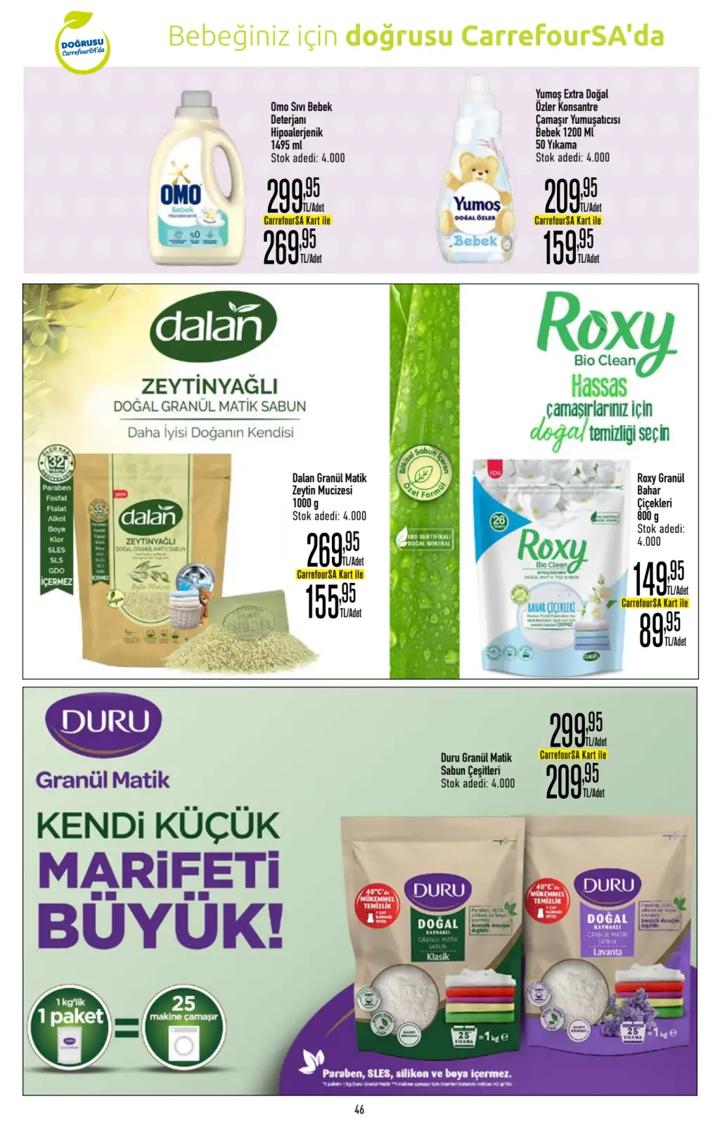 CarrefourSA Broşürü 1 Ağustos 2025 – Süpermarket Seçenekleri - Sayfa 4