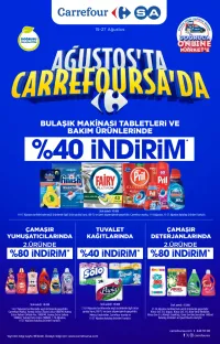 CarrefourSA Broşürü 15 Ağustos 2025