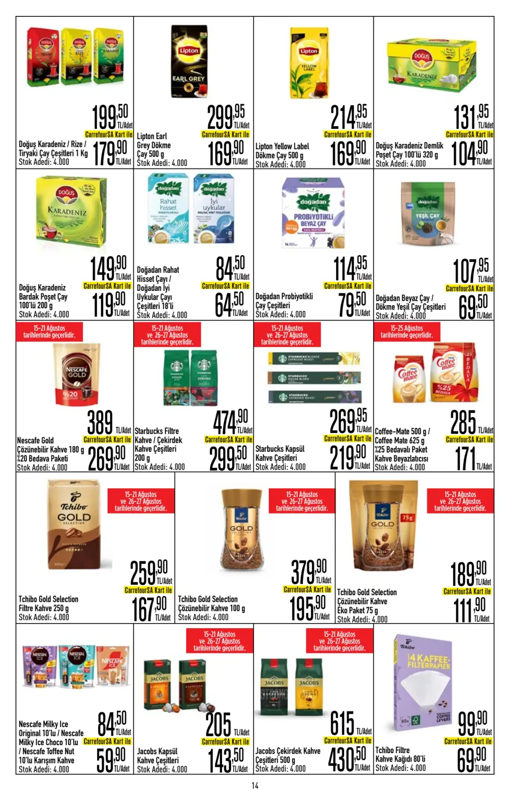 CarrefourSA Broşürü 15 Ağustos 2025 - Sayfa 4