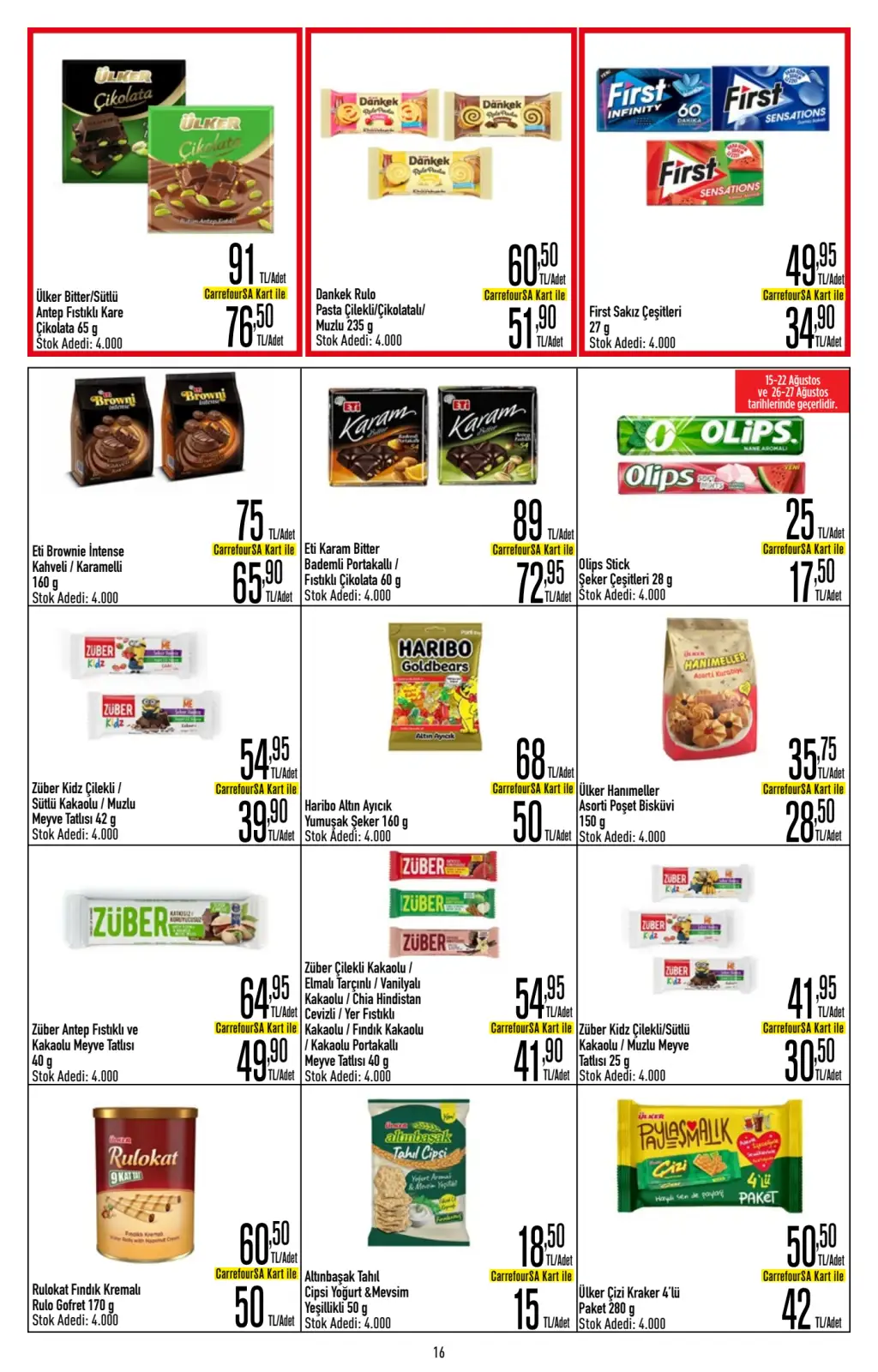 CarrefourSA Broşürü 15 Ağustos 2025 - Sayfa 6