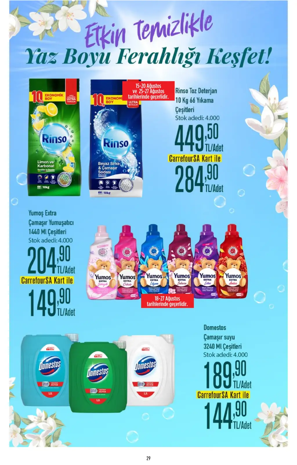 CarrefourSA Broşürü 15 Ağustos 2025 - Sayfa 1