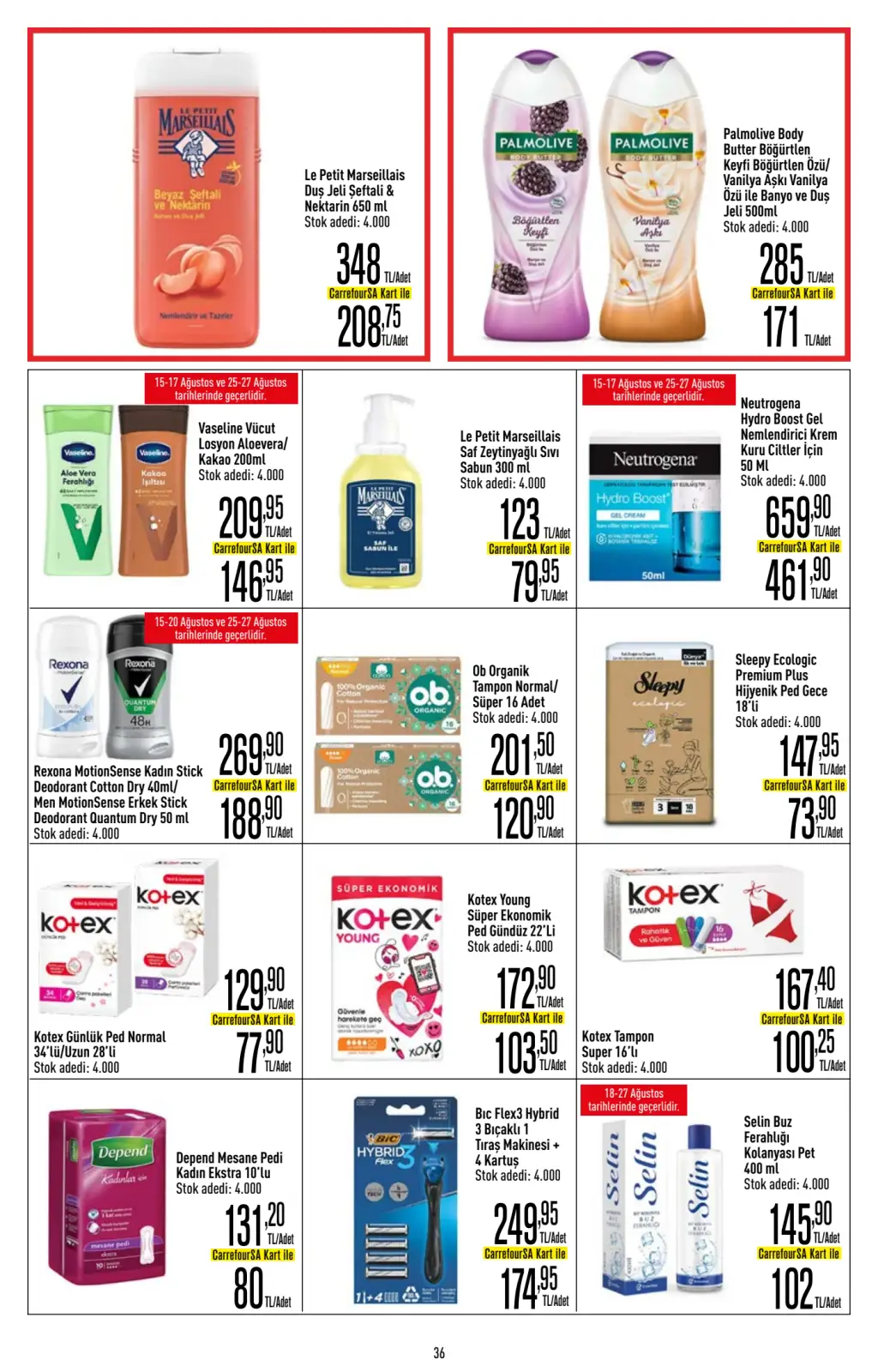 CarrefourSA Broşürü 15 Ağustos 2025 - Sayfa 2