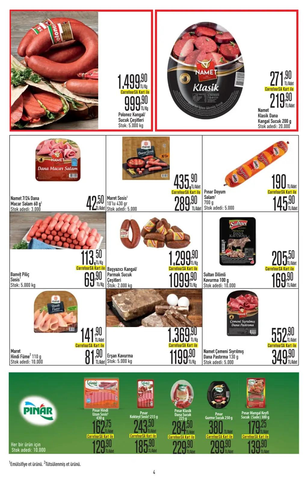 CarrefourSA Broşürü 28 Ağustos 2025  - Sayfa 4