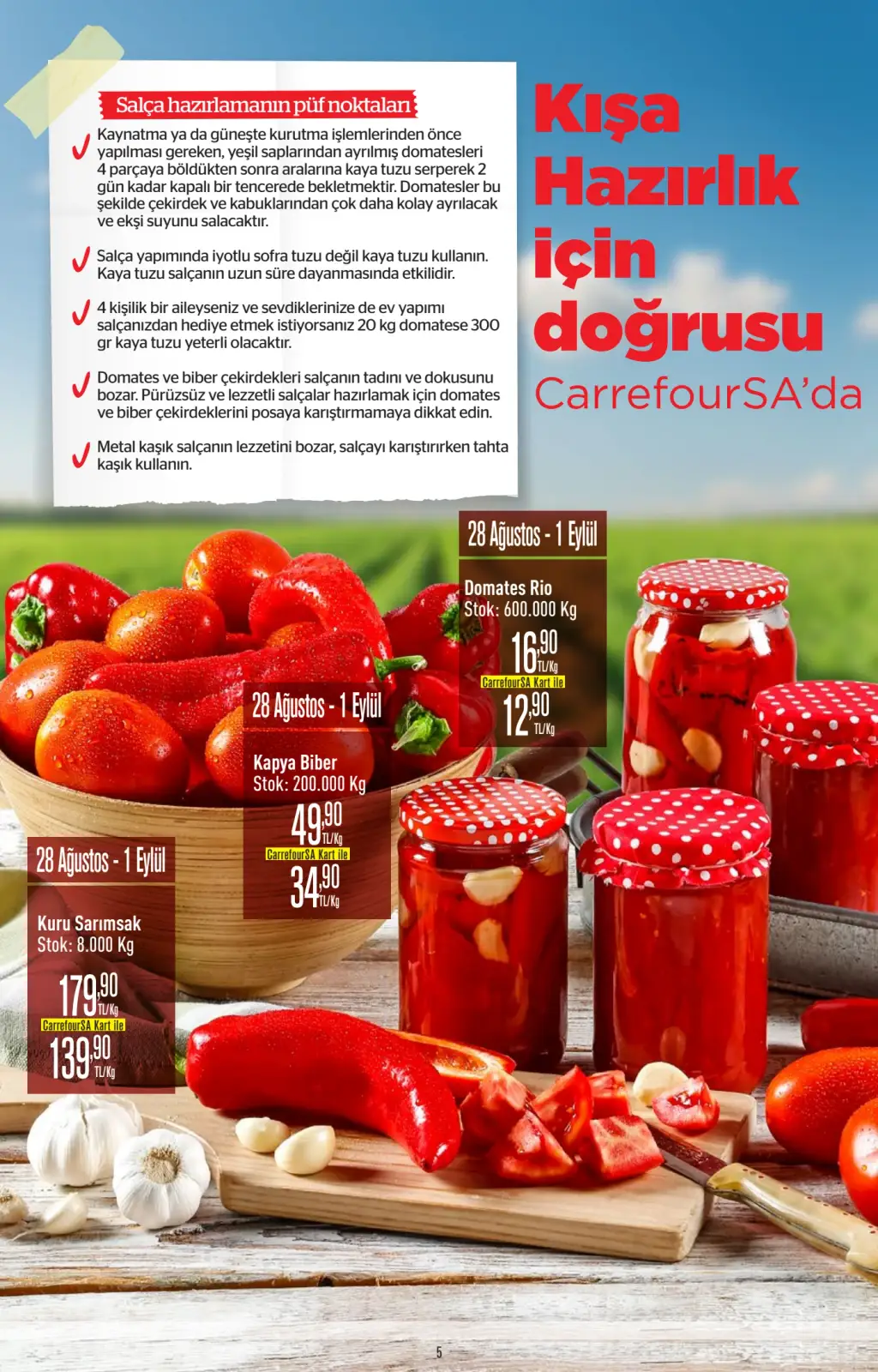 CarrefourSA Broşürü 28 Ağustos 2025  - Sayfa 5