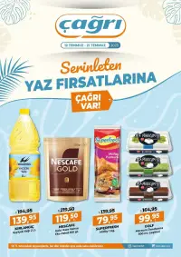 Çağrı Market 12 - 21 Temmuz 2025 kataloğu