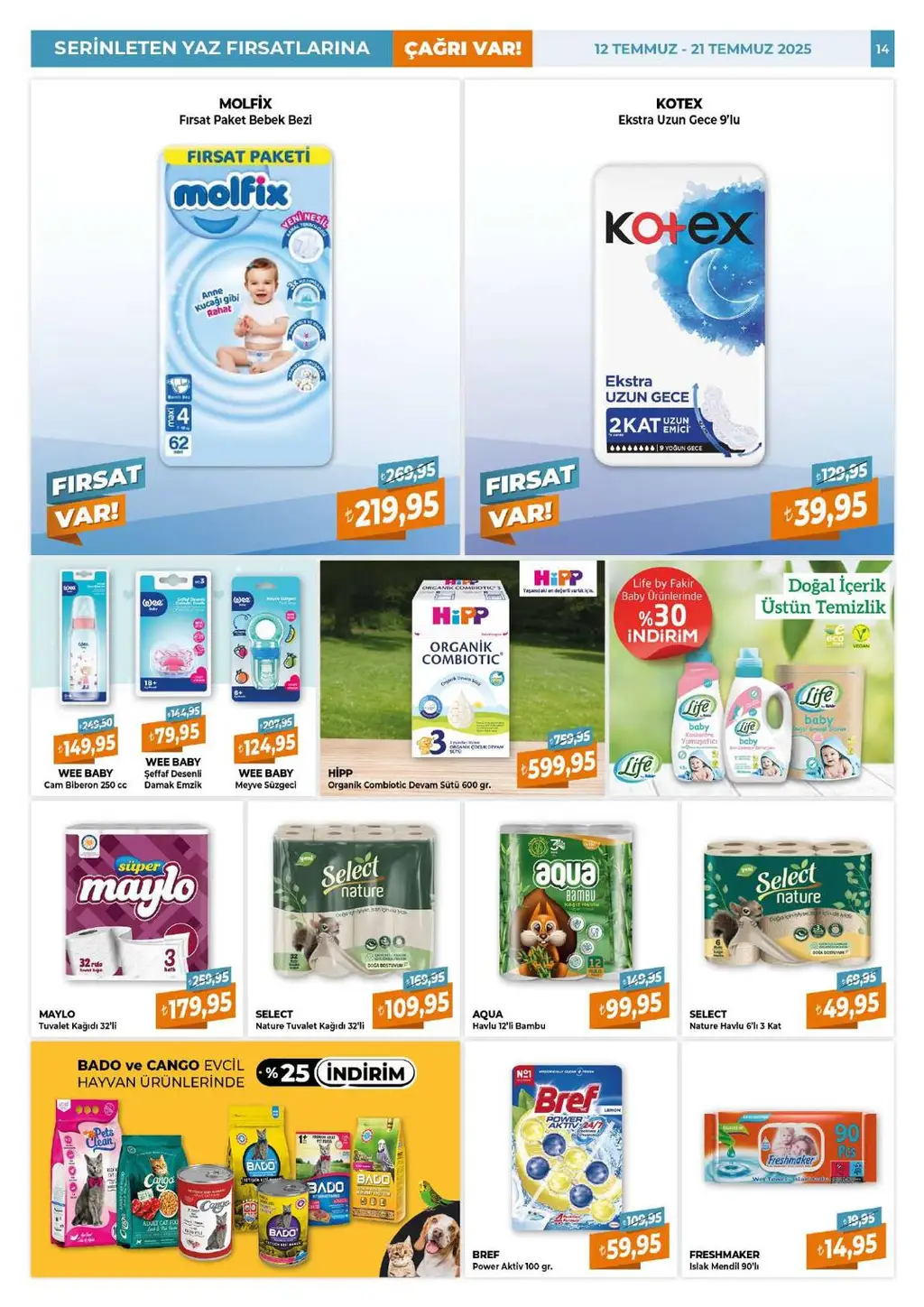 Çağrı Market 12 - 21 Temmuz 2025 kataloğu - Sayfa 2