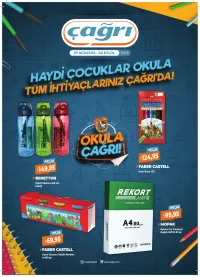 Çağrı Market 27 Ağustos 2025 Kırtasiye kataloğu