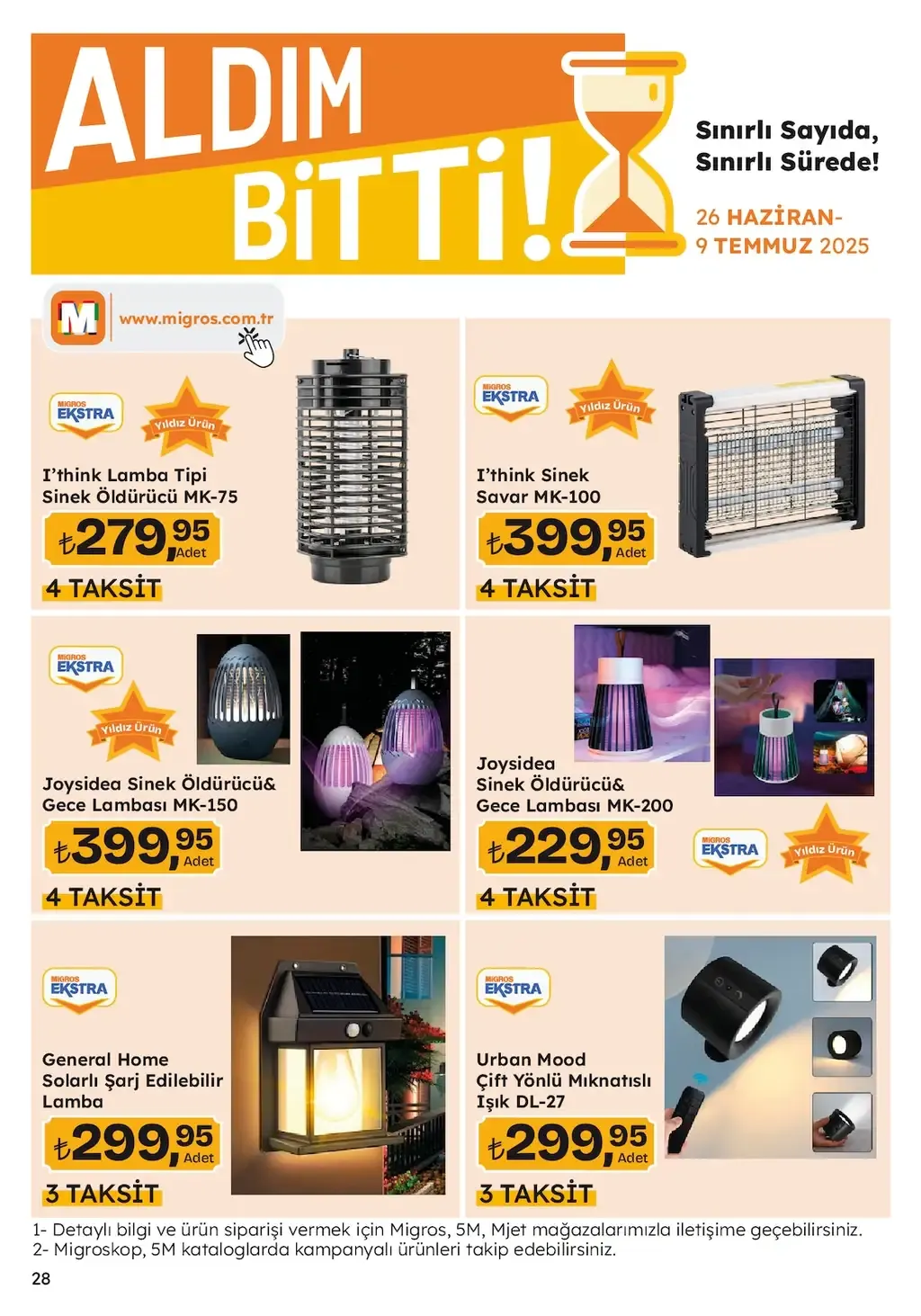Migros Broşürü 26 Haziran 2025 – Geniş Ürün Yelpazesi - Sayfa 3