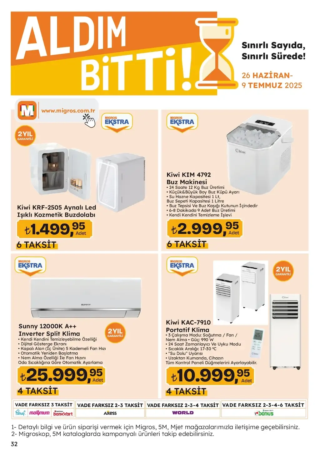 Migros Broşürü 26 Haziran 2025 – Geniş Ürün Yelpazesi - Sayfa 2