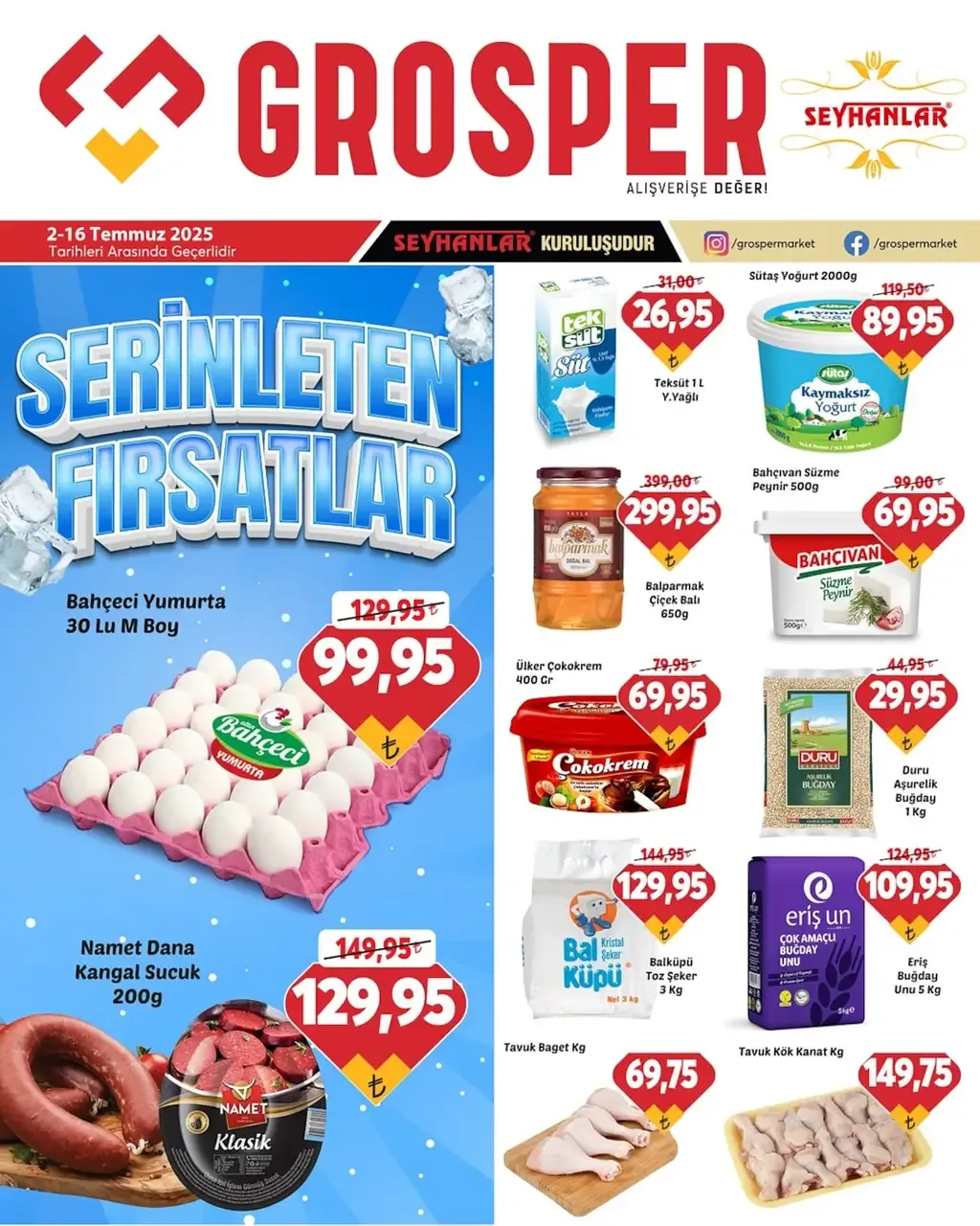 Grosper 2 Temmuz 2025 kataloğu - Sayfa 1
