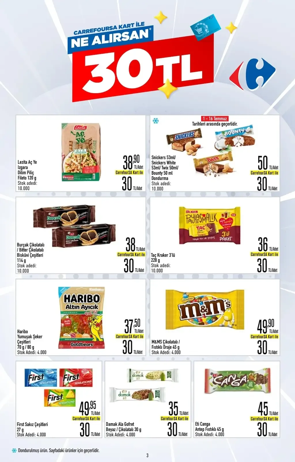 CarrefourSA Broşürü 26 Haziran 2025 - Sayfa 3
