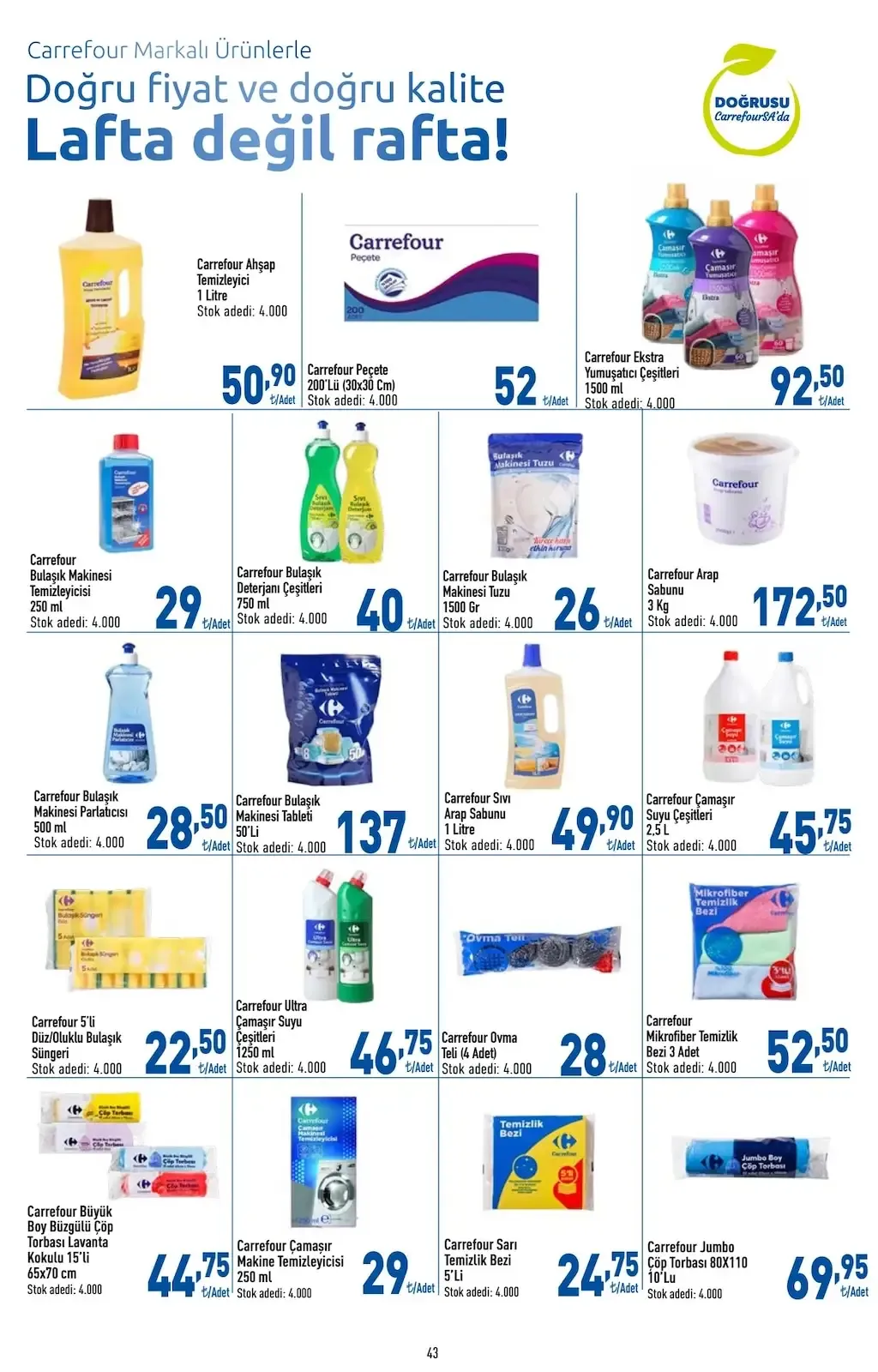 CarrefourSA Broşürü 26 Haziran 2025 - Sayfa 1
