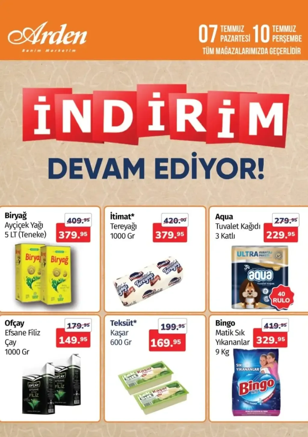 Arden 7 - 10 Temmuz 2025 kataloğu - Sayfa 1