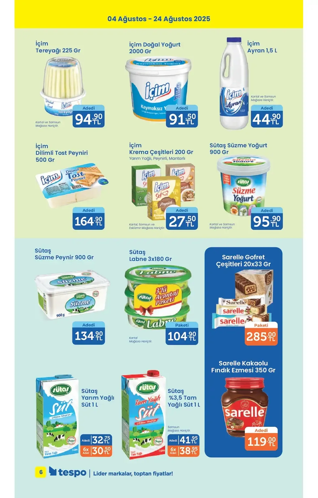 Tespo Market 4 Ağustos 2025 kataloğu - Sayfa 2