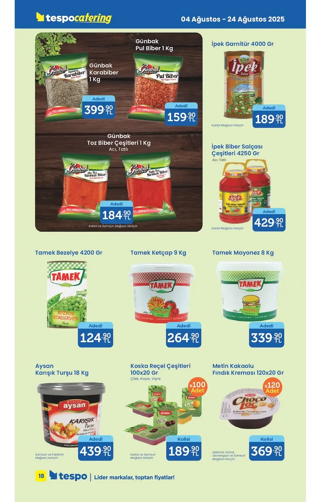Tespo Market 4 Ağustos 2025 kataloğu - Sayfa 2