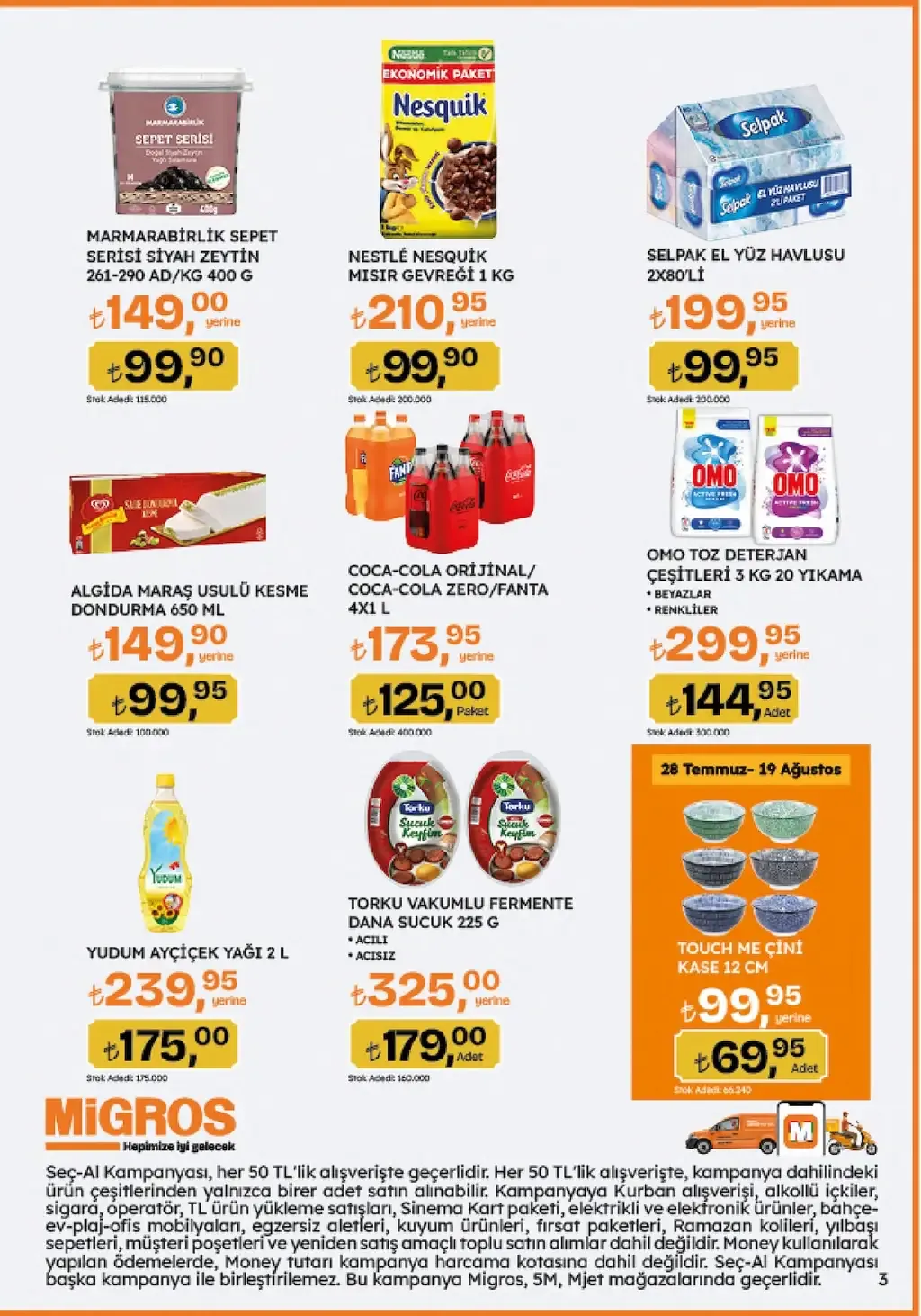 Migros 7 Ağustos 2025 Kataloğu - Sayfa 3