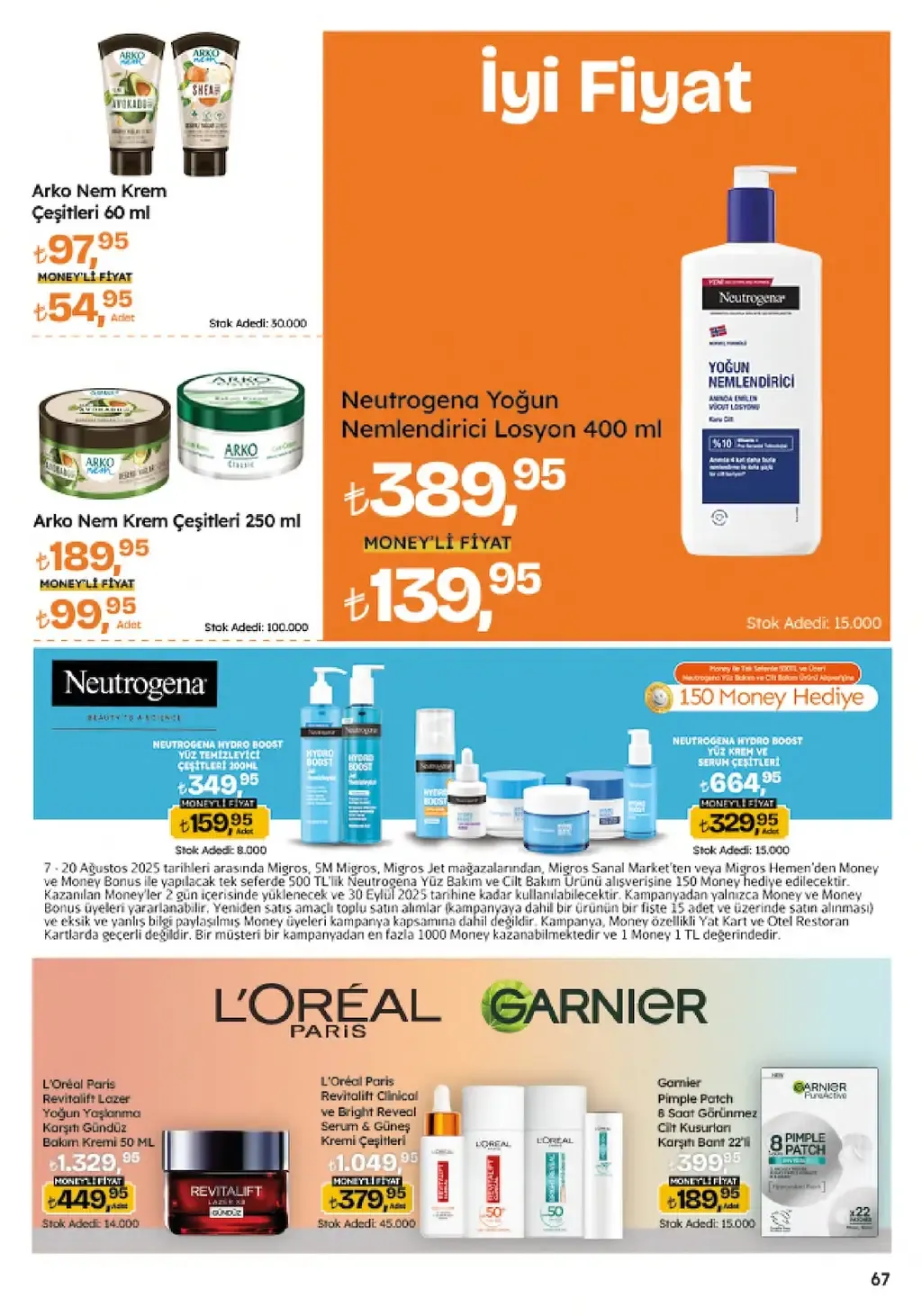 Migros 7 Ağustos 2025 Kataloğu - Sayfa 1