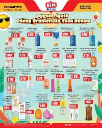 BIM Aktüel Güneş Ürünleri Kampanyası (9 Ağustos - 8 Eylül 2025)