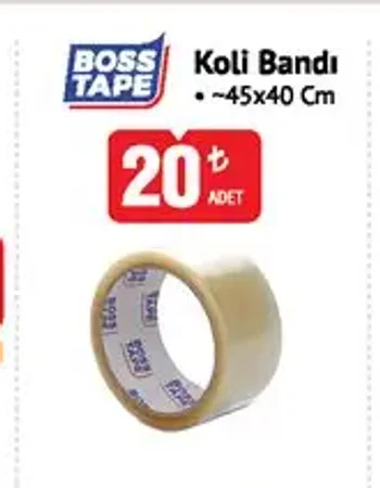 Boss Tape Koli Bandı 45x40 Cm