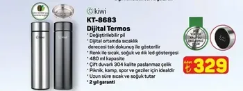 Kiwi KT-8683 Dijital Termos