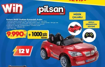 Pilsan Fortune Akülü Uzaktan Kumandalı Araba