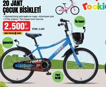 Rookie 20 Jant Çocuk Bisikleti